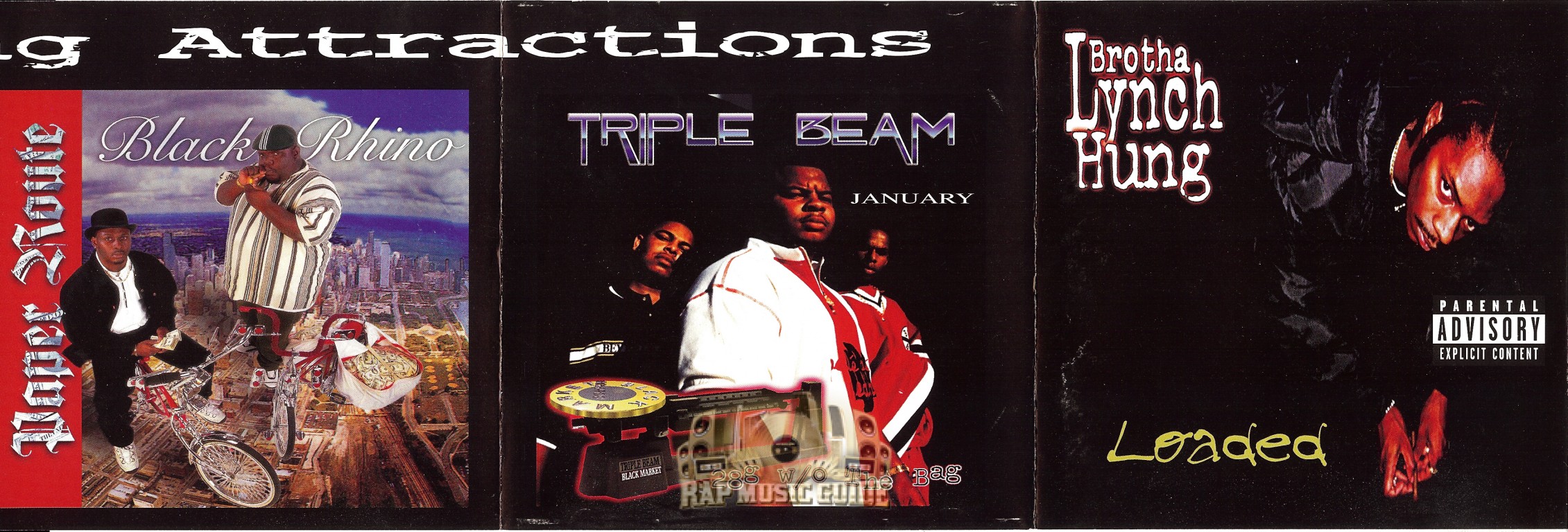 Brotha Lynch Hung Loaded 1st Press. CD Rap Music Guide